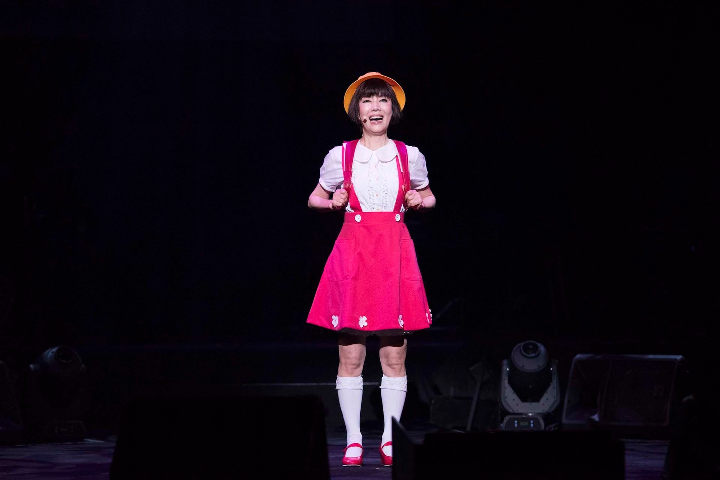 戸田恵子「60th Anniversary Live Show『Happy Birthday Sweet 60』」公開稽古より。戸田恵子。