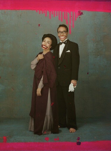 白石加代子の女優生活50周年記念公演「笑った分だけ、怖くなるvol.2」ビジュアル