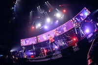 KEYTALK「10th anniversary KEYTALK 横浜アリーナ ワンマンライブ 俺ら出会って10年目～shall we dance?～」の様子。（撮影：後藤壮太郎）