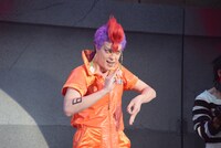 「超！脱獄歌劇『ナンバカ』」公開ゲネプロより。汐崎アイル演じるロック。