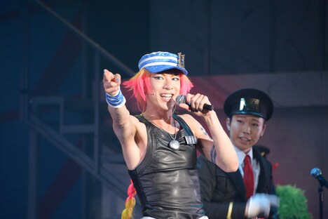 「超！脱獄歌劇『ナンバカ』」公開ゲネプロより。北園涼演じるウノ。