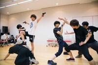 「舞台『青の祓魔師』島根イルミナティ篇」プレ稽古の様子。