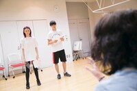 「舞台『青の祓魔師』島根イルミナティ篇」プレ稽古の様子。