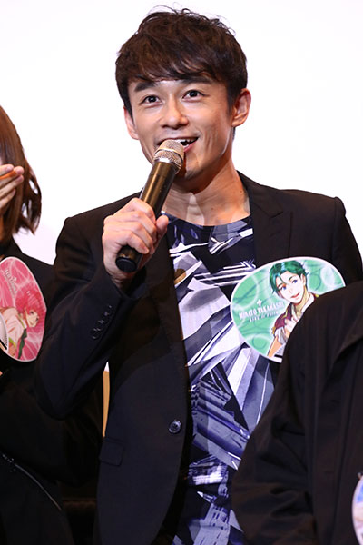鷹梁ミナト役の五十嵐雅。