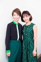 左から早霧せいな、咲妃みゆ。