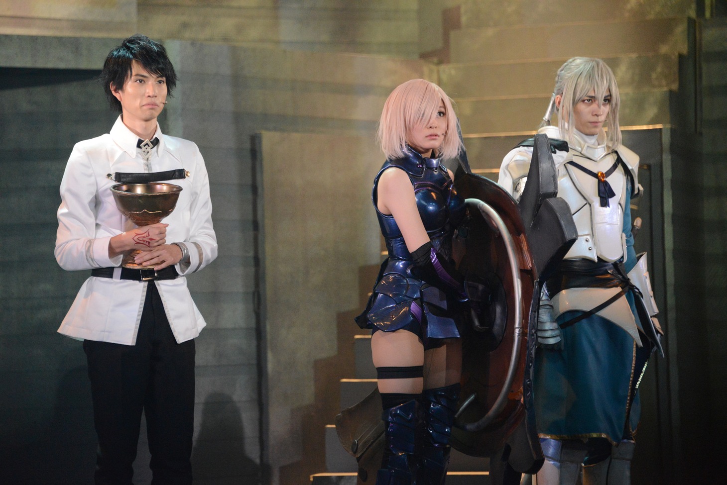 「Fate/Grand Order THE STAGE -神聖円卓領域キャメロット- Replica; Agateram」ゲネプロより。