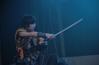 Patch stage vol.11「JOURNEY-浪花忍法帖（なにわにんぽうちょう）-」霧バージョンのゲネプロより、納谷健演じる弁才。