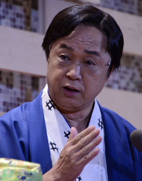 「土佐堀川 近代ニッポン―女性を花咲かせた女 広岡浅子の生涯」囲み取材より。広岡正秋役の田山涼成。