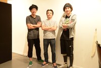 「オーファンズ」囲み取材より。左から佐藤祐基、加藤虎ノ介、細貝圭。