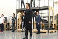 ミュージカル「スカーレット・ピンパーネル」公開稽古より、石丸幹二。