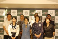 9月1日に行われた、劇団往来 音楽劇「チンチン電車と女学生」会見より。