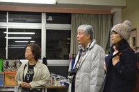 「スプリング、ハズ、カム THE STAGE」公開稽古より、左から矢野陽子、柳家喬太郎、河野ひかり。