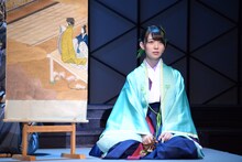 乃木坂46 3期生公演「見殺し姫」公開ゲネプロより。握砂役の阪口珠美。