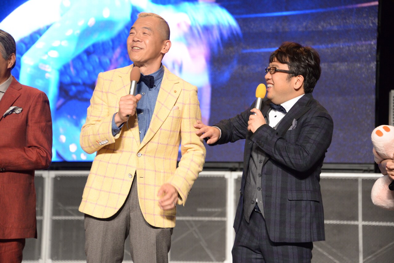 ウド鈴木、シルク・ドゥ・ソレイユ「キュリオス」会見でも天野大好き