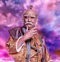 ブラザートム演じる徳川家康。