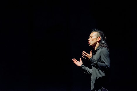 TOYOTA CHOREOGRAPHY AWARD 2016 受賞者公演 平原慎太郎 OrganWorks 「聖獣～live with a Sun～」より。（撮影：加藤甫）