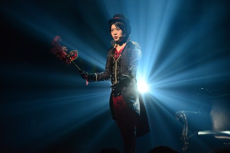 「ミュージカル『刀剣乱舞』 加州清光 単騎出陣2017」ゲネプロより、佐藤流司演じる加州清光。