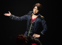 「ミュージカル『刀剣乱舞』 加州清光 単騎出陣2017」ゲネプロより、佐藤流司演じる加州清光。