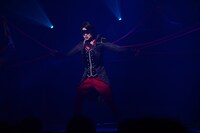 「ミュージカル『刀剣乱舞』 加州清光 単騎出陣2017」ゲネプロより、佐藤流司演じる加州清光。