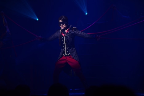 「ミュージカル『刀剣乱舞』 加州清光 単騎出陣2017」ゲネプロより、佐藤流司演じる加州清光。