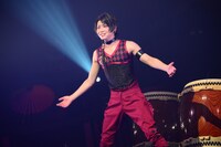 「ミュージカル『刀剣乱舞』 加州清光 単騎出陣2017」ゲネプロより、佐藤流司演じる加州清光。