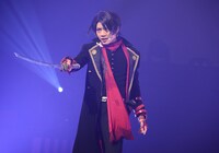 「ミュージカル『刀剣乱舞』 加州清光 単騎出陣2017」ゲネプロより、佐藤流司演じる加州清光。