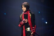 「ミュージカル『刀剣乱舞』 加州清光 単騎出陣2017」ゲネプロより、佐藤流司演じる加州清光。