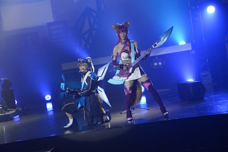 「Live Musical『SHOW BY ROCK!!』－深淵のCrossAmbivalence－」ゲネプロより。