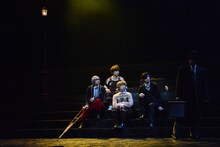 スタジオライフ公演 舞台版「はみだしっ子」BUSチームゲネプロより。