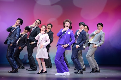 舞台「『スマートモテリーマン講座』2017」公開ゲネプロより。