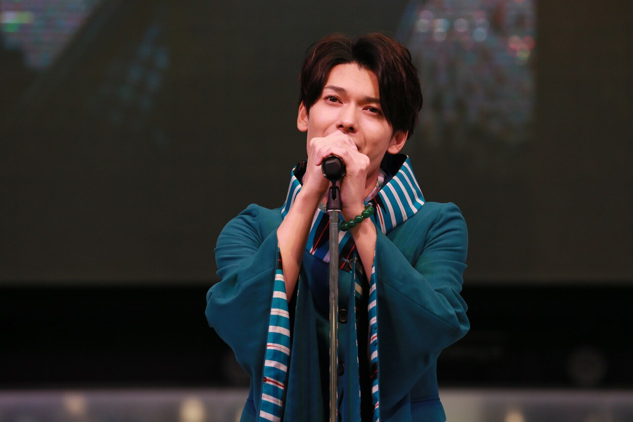 「崎山つばさ with 桜men『月花夜』リリース記念ミニライブ」より、崎山つばさ。