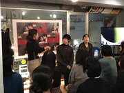 「第12回本公演『滅びの国』チケット発売イベントより。左から山田佳奈、三津谷亮、冨森ジャスティン。