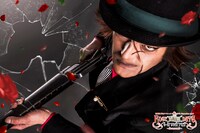 鎌田秀勝演じるサイラス・斎村。