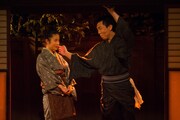 劇団青年座研究所 実習科42期 実習公演「『岸田國士集』～動員挿話 歳月～」より。（撮影：小林万里）