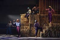 「ミュージカル『忍たま乱太郎』第7弾 再演～水軍砦三つ巴の戦い！～」より。