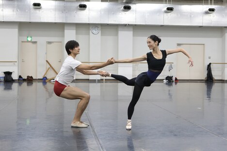 「モーリス・ベジャール・バレエ団、東京バレエ団特別合同ガラ〈ベジャール・セレブレーション〉」公開リハーサルより。（photo:Kiyonori Hasegawa）