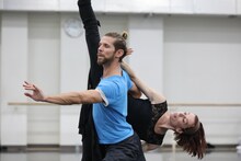 「モーリス・ベジャール・バレエ団、東京バレエ団特別合同ガラ〈ベジャール・セレブレーション〉」公開リハーサルより。（photo:Kiyonori Hasegawa）