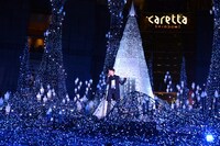 イルミネーションと山崎育三郎。