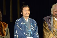 上杉景勝役の伊藤裕一。