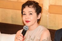 ミュージカル「リトル・ナイト・ミュージック」製作発表会見より。大竹しのぶ。