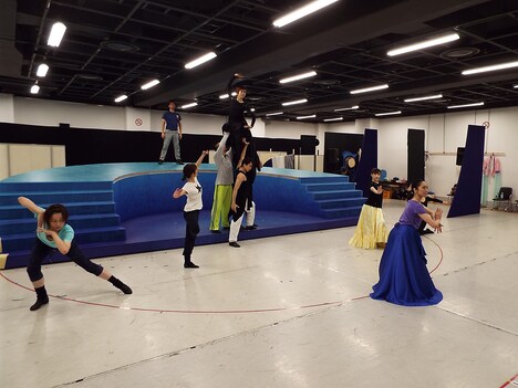 「Cosmos Symphony『Pukul（プクル）』―時を刻む鼓動―」公開稽古より。