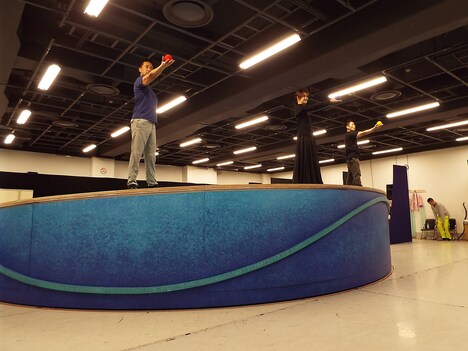 「Cosmos Symphony『Pukul（プクル）』―時を刻む鼓動―」公開稽古より。