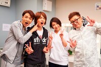 「WOWOWオリジナルミュージカルコメディ 福田雄一×井上芳雄『グリーン＆ブラックス』」合同取材会より。