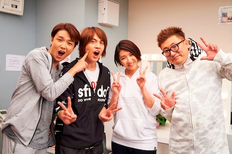 「WOWOWオリジナルミュージカルコメディ 福田雄一×井上芳雄『グリーン＆ブラックス』」合同取材会より。