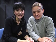 左から木村万里、磯貝誠。