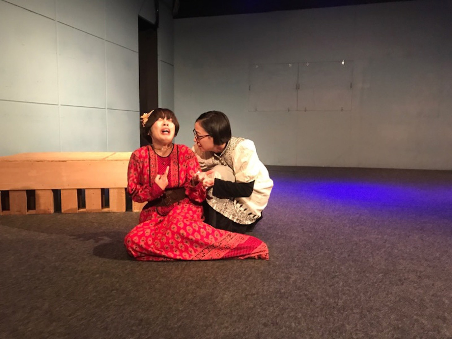 五反田団「あの人＆あの人」より。