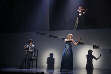 舞台「四月は君の嘘」より。(c)新川直司・講談社／エイベックス・ピクチャーズ株式会社