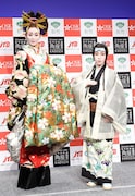 「REVUE JAPAN~GEISHA&SAMURAI」会見より。