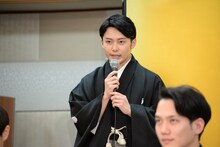 「新春浅草歌舞伎」製作発表より、中村梅丸。