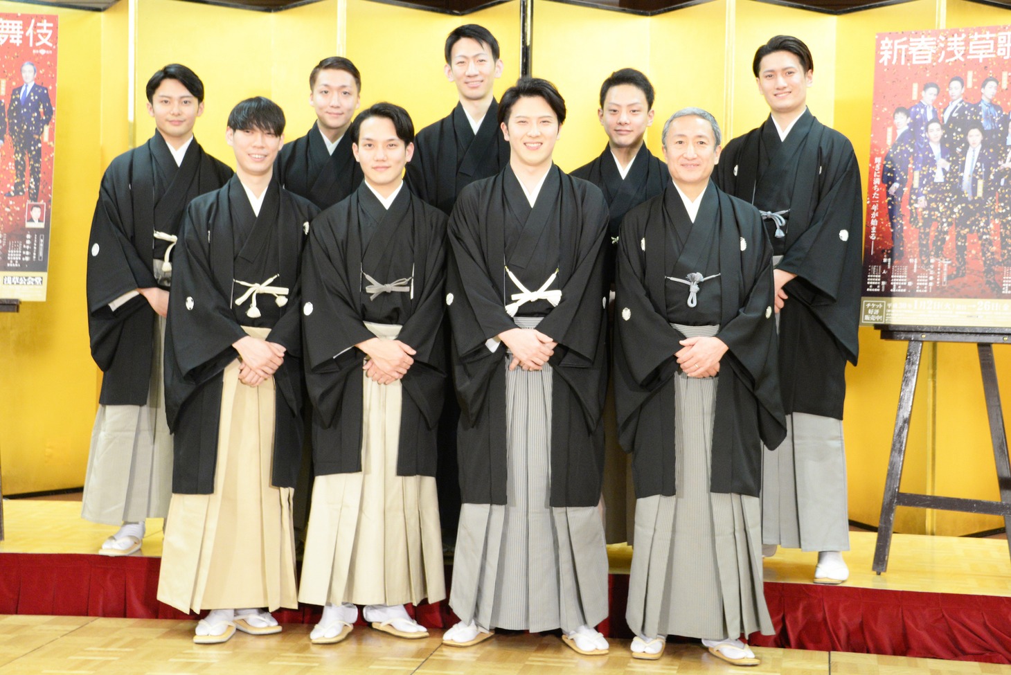 「新春浅草歌舞伎」製作発表より。